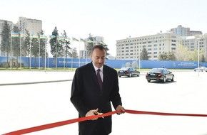 President Ilham Aliyev attended the opening of the Baku Convention Center