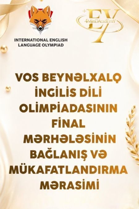 Closing and Award Ceremony of the VOS International English Language Olympiad Final