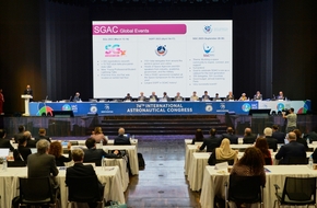 Baku Convention Center hosted the 74th International Astronautical Congress