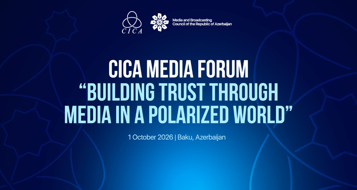 CICA Media Forum on “Building Trust through Media in a Polarized World”